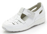 Slipper mit luftigen Durchbrüchen WEISS