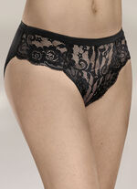 Laruina Viererpack Slips mit elastischer Spitze 