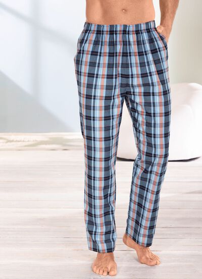 Zweierpack Schlaf- und Freizeithosen mit Dehnbund und Seitentaschen 