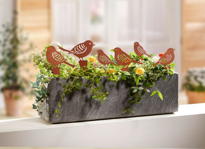 Gartenstecker &laquo;V&ouml;gel&raquo;, 6-teilig 