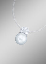 Massiver Anh&auml;nger mit S&uuml;sswasser-Zuchtperle 