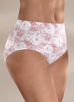 Viererpack Slips mit Floraldessin 