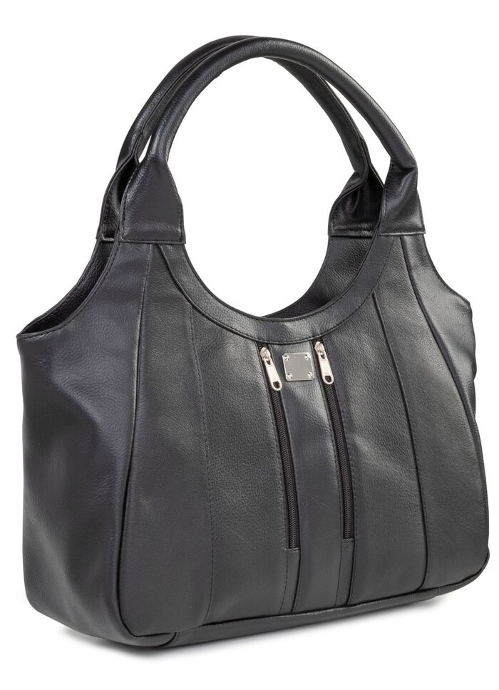 Laurina, Tasche, Damen, aus Leder SCHWARZ