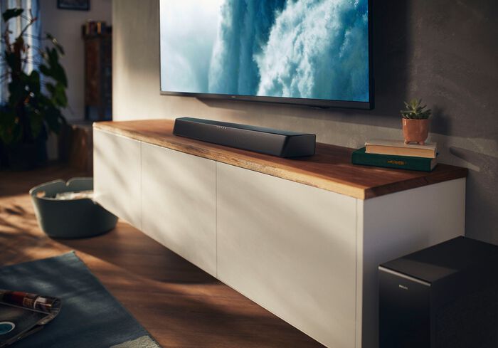  2.1 Philips Soundbar mit kabellosem Subwoofer 