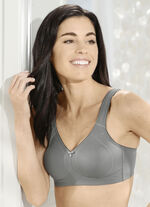 Susa BH mit strukturiertem Vorderteil GRAFIT