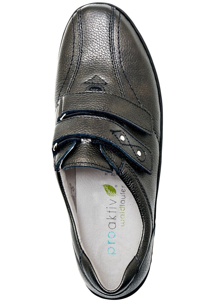 Waldl&auml;ufer, bequeme Damen-Slipper, Weite H, mit herausnehmbarem Fussbett 