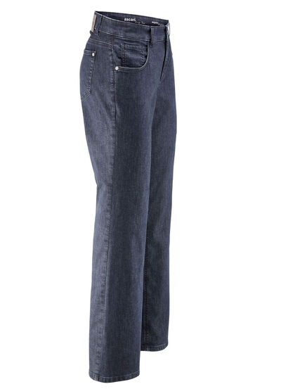 Jeans mit modisch weiterem Beinverlauf 