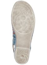 Gemini Sandalette mit raffinierten, bunten Flechtdurchz&uuml;gen 