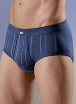 Viererpack Slips mit Streifendessin 