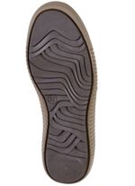 Gemini Schn&uuml;r-Bootie mit buntem Textilmaterial WEISS