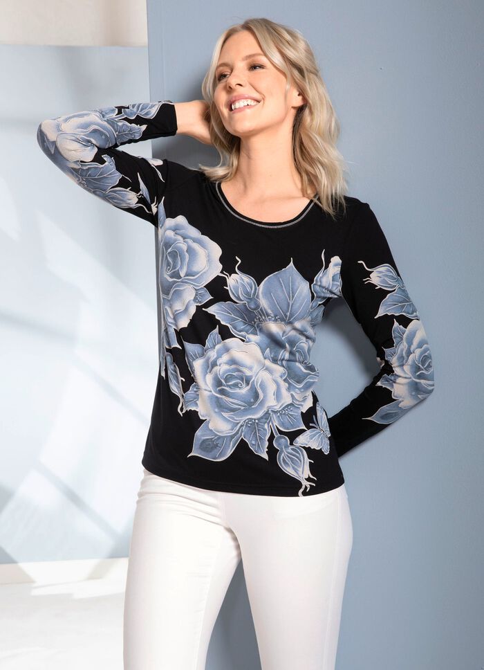 Shirt mit Flatlock-Naht 