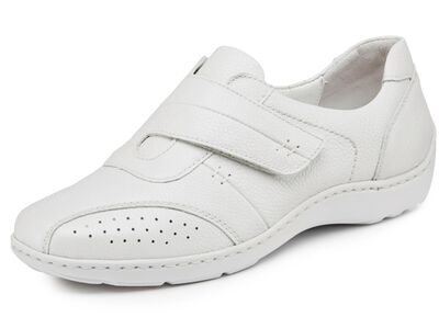 Waldl&auml;ufer, bequeme Damen-Slipper, Weite H, mit herausnehmbarem Fussbett 