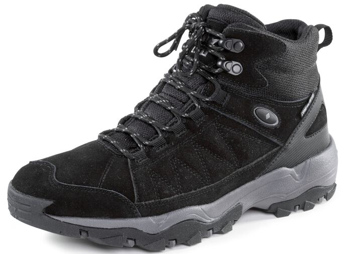 Stiefelette mit gummierten Eins&auml;tzen 