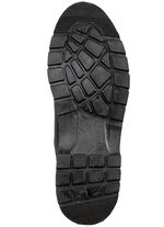 Stiefelette mit Knitter-Struktur 