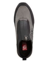 Rieker Bootie mit floraler Pr&auml;gung SCHWARZ-GRAU