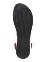 ELENA EDEN Sandale aus Nappaleder mit Metallschmuck 