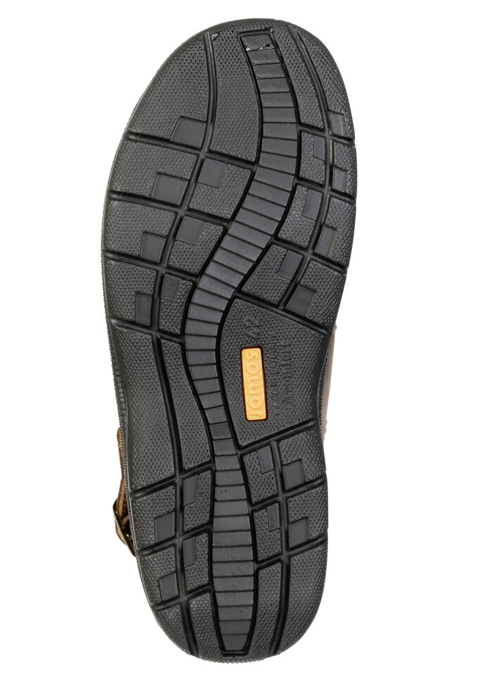 Klassische Herren-Sandalen, Weite H, mit Klettverschluss MOKKA