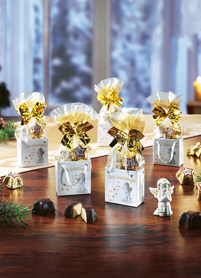 Weihnachtst&uuml;tchen-Set, 5-teilig 