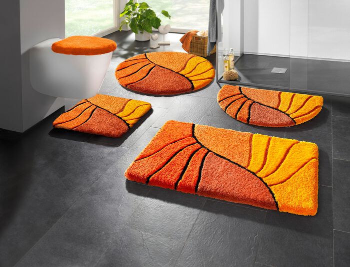 Badgarnitur mit rutschhemmender R&uuml;ckseite 