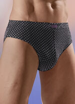 Viererpack Slips, allover dessiniert 