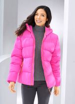 Jacke mit Windfangärmeln NEONPINK