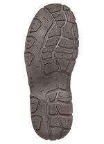 Klett-Slipper mit Kontrast-Eins&auml;tzen BLAU-COGNAC