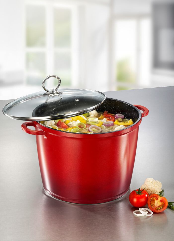 &laquo;KING&raquo; Alugusstopf in verschiedenen Farben 