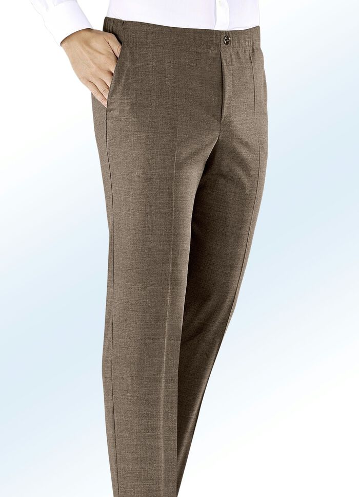 &laquo;Klaus Modelle&raquo;-Schlupfhose mit Zierblende in 3 Farben 