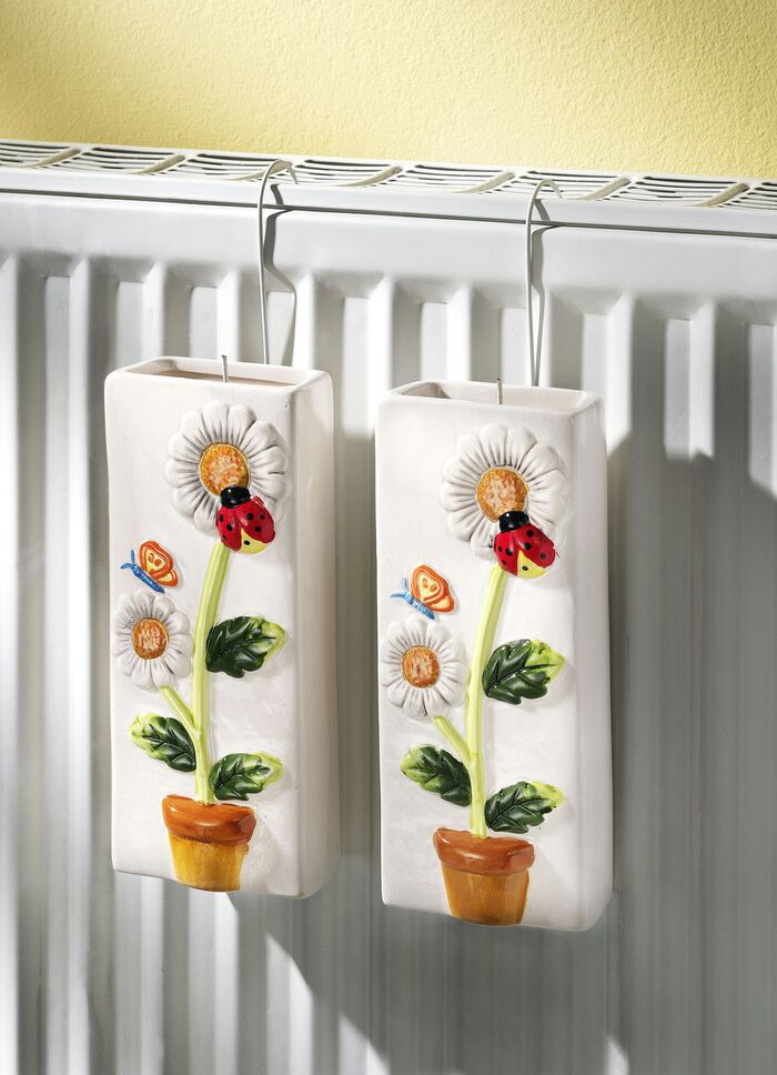 Luftbefeuchter aus Kunststein, 2er-Set 