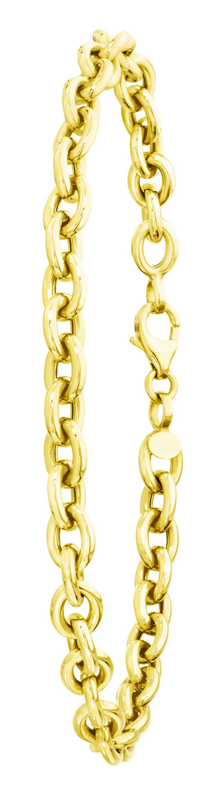 Ankerketten-Armband mit Karabiner 