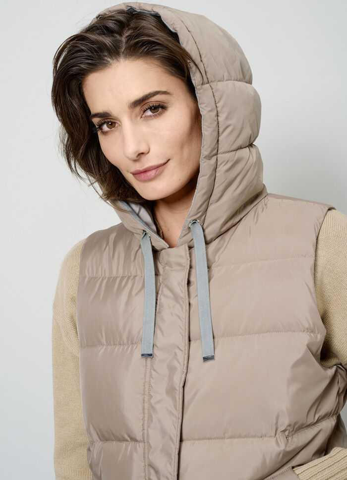 Steppweste mit 2-Wege-Reißverschluss 