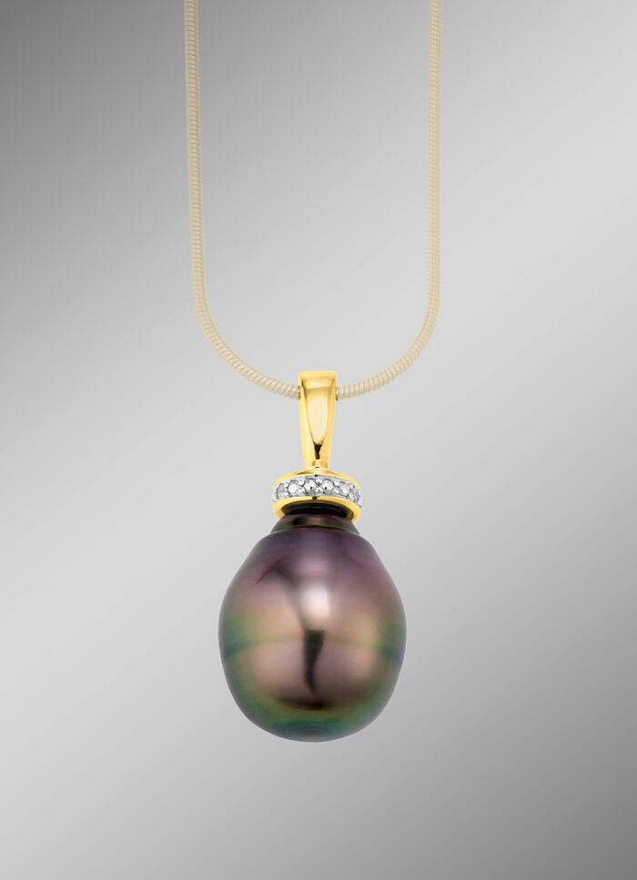 Anh&auml;nger mit Tahiti-Zuchtperle 
