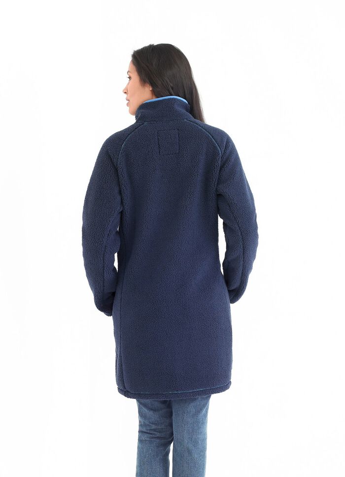 Kurzmantel mit gebondeter Pl&uuml;sch-Innenausstattung 