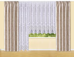 Wundervoller Einzelschal mit Blattmotiven NATUR