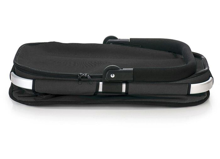 Genius Premium-Einkaufskorb aus Aluminium SCHWARZ