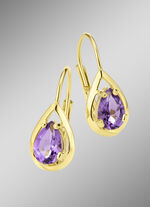 Ohrringe mit echt Amethys 