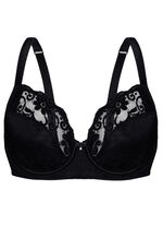 Sassa B&uuml;gel-BH mit elastischer Spitze SCHWARZ