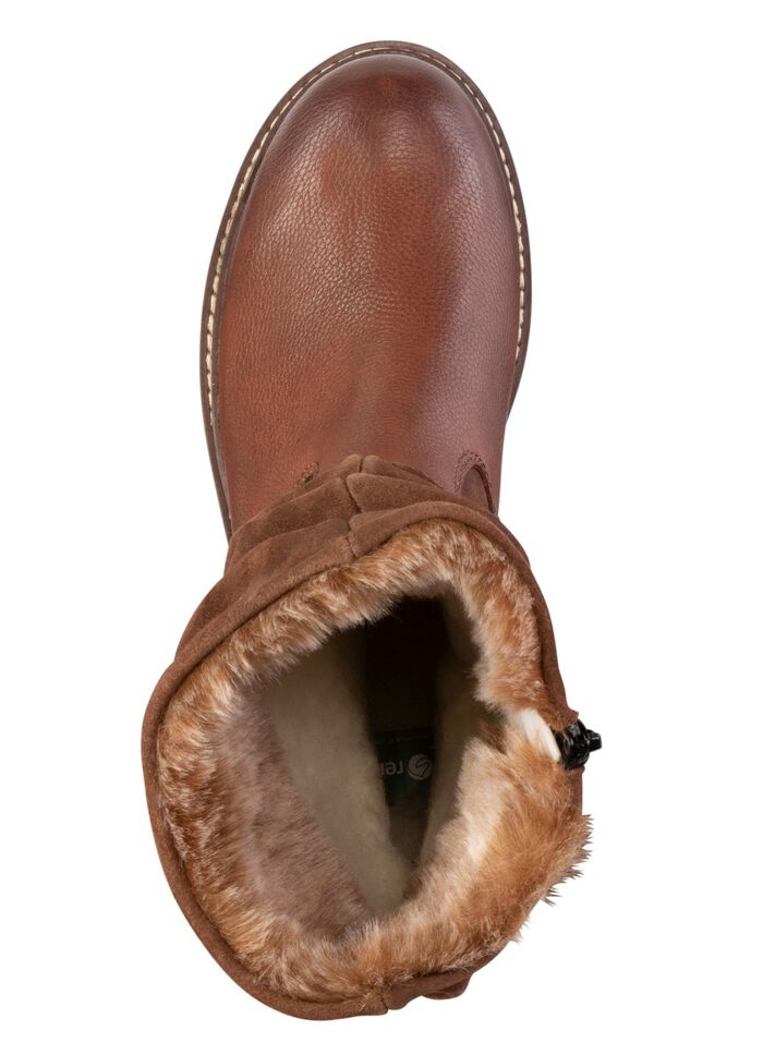 Remonte Stiefel mit Raffung BRAUN