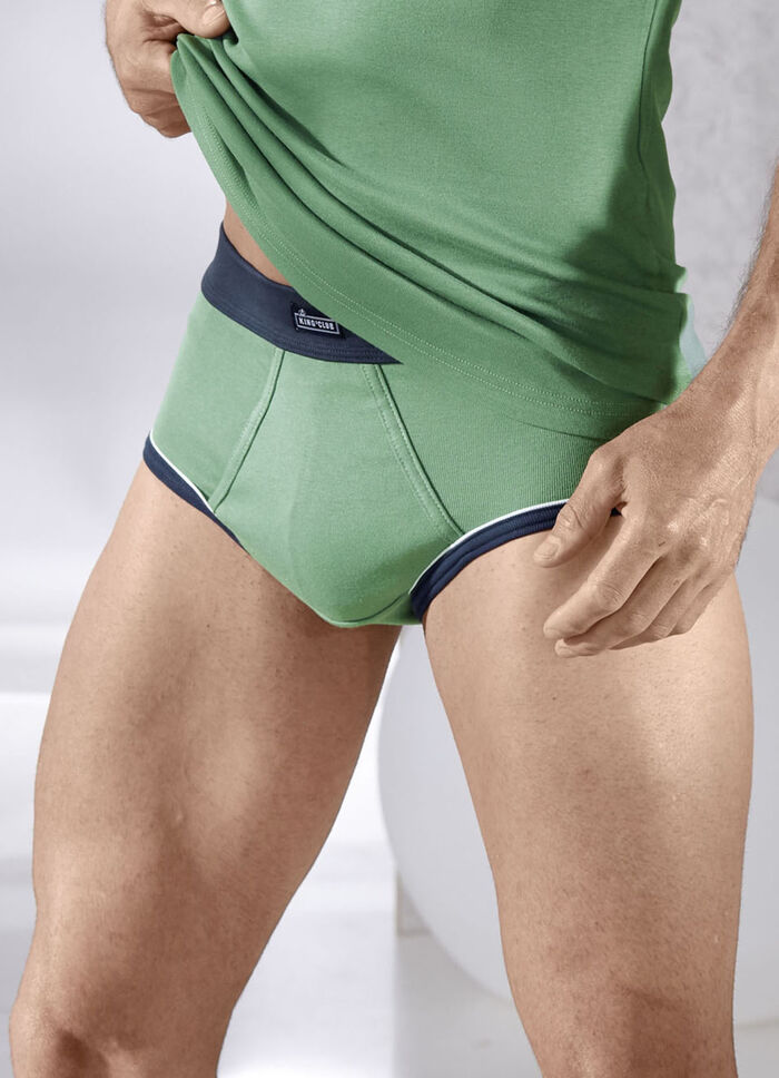 Dreierpack Slips aus Feinripp 