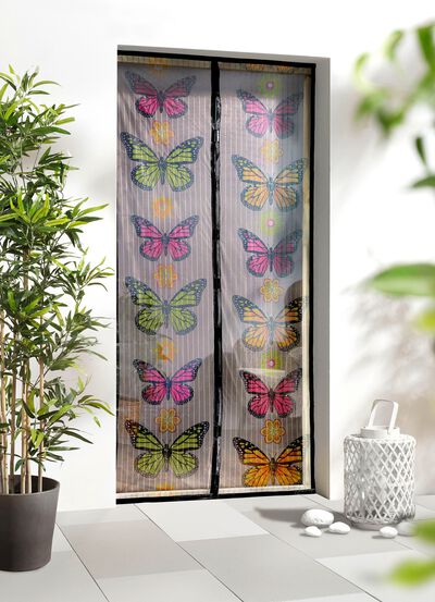 Magnetvorhang mit Klettband 