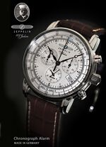 Chronograph mit Lederband 