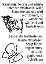 &laquo;MESANA&raquo; Edelhaar Bettwarenprogramm, verschiedene Ausf&uuml;hrungen 