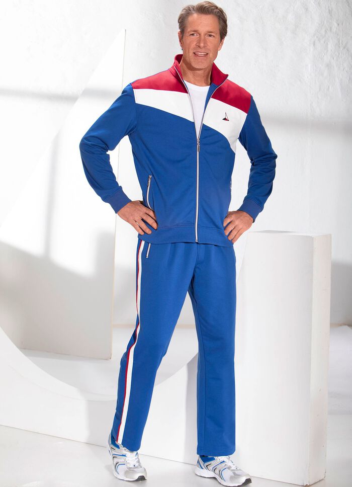 Freizeitanzug mit Reissverschluss-Taschen 