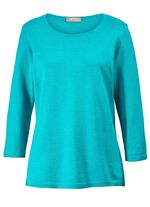 Pullover mit Modal T&Uuml;RKIS
