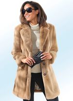 Longjacke mit Reverskragen 