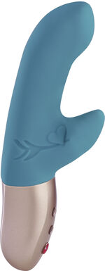Mini-Vibrator mit Stimulationsband TÜRKIS