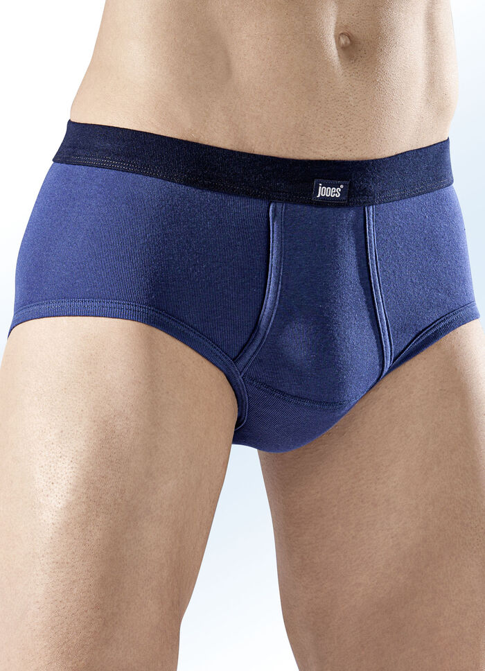 Fünferpack Slips, uni 