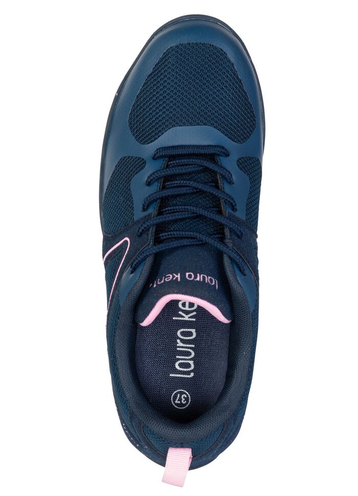 laurakent, trendige Damen-Barfu&szlig;schuhe, mit herausnehmbarem Fussbett MARINE-ROSA