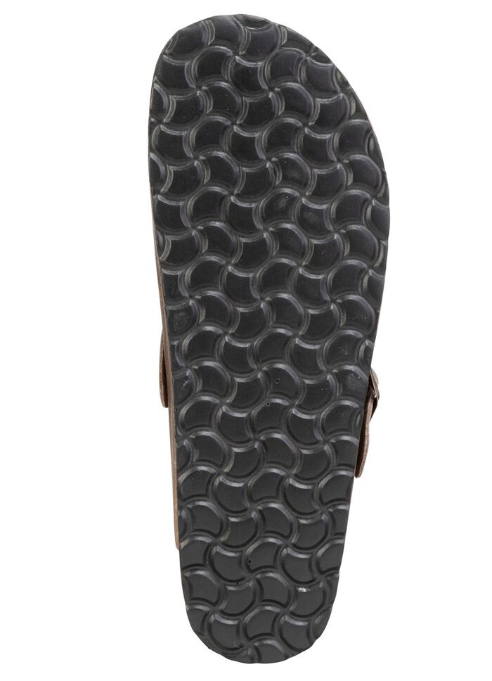 GINO GALANTE Clog aus schattiertem, genarbtem Rindleder 