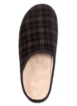 Textil-Pantoffel mit herausnehmbarem Fussbett 